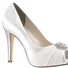 Touch Ups Antonia White Satin