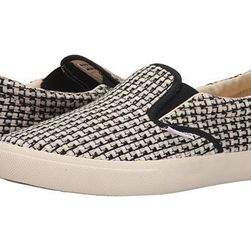 Incaltaminte Femei Superga 2311 Waved Tweed BlackOff White