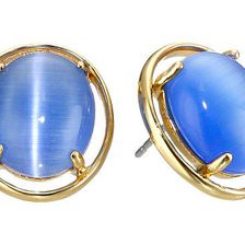 Bijuterii Femei Kate Spade New York Open Rim Studs Earrings Blue