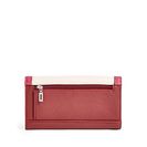 Accesorii Femei GUESS Lenora Color-Blocked Slim Wallet wine