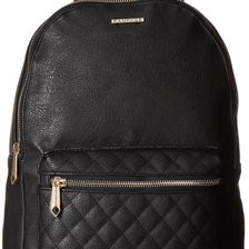 Rampage Backpack with Quilted Pocket Black