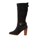 Incaltaminte Femei COACH Beverly Black Calf Suede