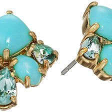 Kate Spade New York Cluster Studs Earrings Turquoise Multi