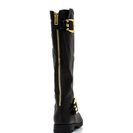 Incaltaminte Femei CheapChic Studly Double Buckle Boots Black