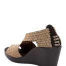 Incaltaminte Femei Steven by Steve Madden Matiee Woven Wedge Sandal BRONZE