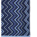 Accesorii Femei Missoni Zigzag Wool-Blend Knit Scarf Blue Black