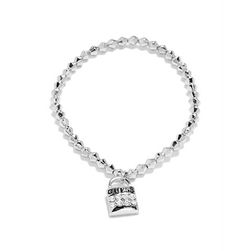 Bijuterii Femei GUESS Silver-Tone Stretch Charm Bracelet silver