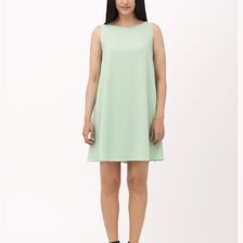 Rochie larga verde, No strings attached, Poelle