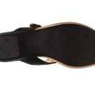 Incaltaminte Femei Ralph Lauren Collection Ralph Lauren Krystal Wedge Sandal Black