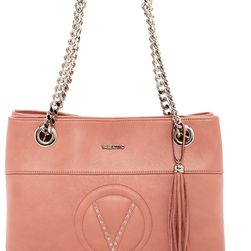 Valentino By Mario Valentino Karina Leather Shoulder Bag ROSE