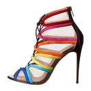 Incaltaminte Femei Salvatore Ferragamo Edgardo Osorio Capsule ndash Amber Multi Suede
