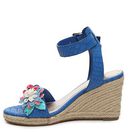Incaltaminte Femei Impo Term Wedge Sandal Blue Multi
