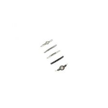 Bijuterii Femei Forever21 Rhinestone Ring Set Bsilverclear