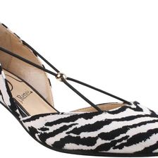 J. Renee Veeva Black/White Zebra