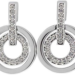 Swarovski Circle Pierced Earrings 5007750 N/A