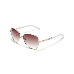 Accesorii Femei GUESS Chain-Trim Round Sunglasses white