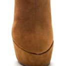 Incaltaminte Femei CheapChic Fringe Worthy Faux Suede Platform Boots Chestnut