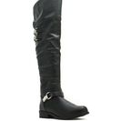 Incaltaminte Femei CheapChic Moto Ride Tall Boots Black