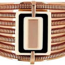 Vince Camuto Coil Chain Wrapped Metal Cuff ROSEG