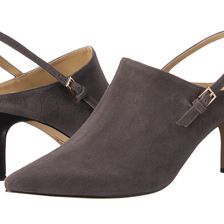 Trotters Angel Dark Grey Kid Suede Leather