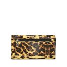 Accesorii Femei GUESS Abree Slim Wallet leopard