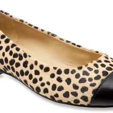 Trotters Chic Tan Cheetah/Black