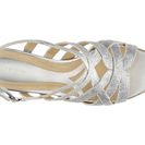 Incaltaminte Femei Naturalizer Delma Glitter Sandal Silver Metallic