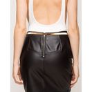 Accesorii Femei CheapChic Triple Chain Drape Stretch Chain Belt Met Gold