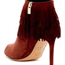 Incaltaminte Femei VC SIGNATURE Yulia Peep Toe Bootie SEQUOIA 01