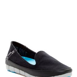 Incaltaminte Femei Crocs Stretch Sole Skimmer BLK-LGR