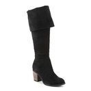 Incaltaminte Femei Crown Vintage Pilot Over The Knee Boot Black