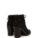 Incaltaminte Femei CheapChic Any Way You Lace It Chunky Booties Black