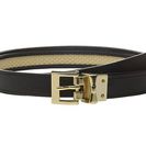 Accesorii Femei Kate Spade New York 20mm Straw Reversible Belt BlackNatural Straw