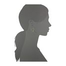 Bijuterii Femei LAUREN Ralph Lauren Retro Links Large Twisted Hoop Earrings Gold