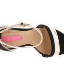 Incaltaminte Femei Isaac Mizrahi New York Positano Black SuedeWhiteGold Suede
