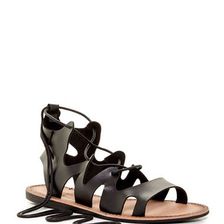 Incaltaminte Femei Elegant Footwear Lupitaa Lace-Up Sandal BLACK