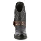 Incaltaminte Femei Two Lips Middle Western Bootie BlackBrown