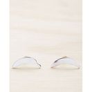 Bijuterii Femei Forever21 Half United Banana Studs Silver