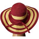 Accesorii Femei San Diego Hat Company RBL4783 45 Sun Brim Hat with Adjustable Chin Cord Red
