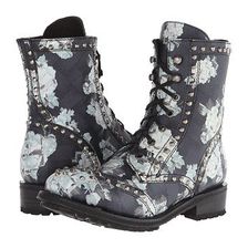 Incaltaminte Femei Ash Rare BlackWhite Alpina Flower