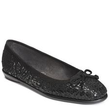 Incaltaminte Femei Aerosoles Fast Bet Ballet Flat Black Sequin Fabric