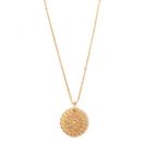 Bijuterii Femei Forever21 Filigree Charm Necklace Goldcream