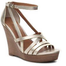 Incaltaminte Femei Seychelles Planetary Wedge Sandal Silver Metallic