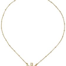 Ralph Lauren Pearls Rock 16" Faceted Stone Flower Pendant Necklace Multi/Gold