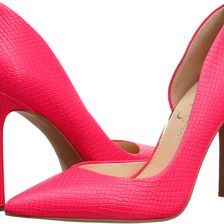 Jessica Simpson Claudette Laser Pink Embossed Reptile