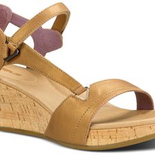 Teva Capri Wedge Pearlized Tan
