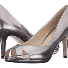 Incaltaminte Femei Cole Haan Lena Open Toe Pump 75 Dark Silver Metallic