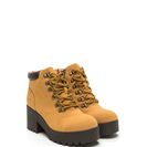 Incaltaminte Femei CheapChic Ready To Work Faux Nubuck Lug Boots Camel