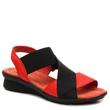 Incaltaminte Femei Spring Step Selwyn Wedge Sandal Poppy Red