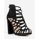 Incaltaminte Femei CheapChic Uma-s Ahead Of The Curve Heel Black